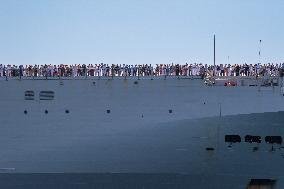 Amphibious Helicopter Carrier (PHA) Tonnerre Returns To Toulon