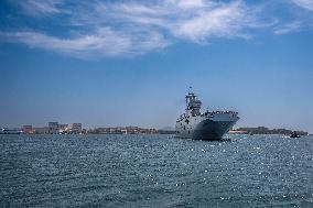 Amphibious Helicopter Carrier (PHA) Tonnerre Returns To Toulon