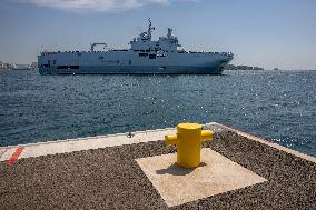 Amphibious Helicopter Carrier (PHA) Tonnerre Returns To Toulon