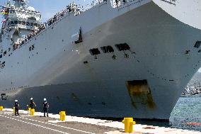 Amphibious Helicopter Carrier (PHA) Tonnerre Returns To Toulon