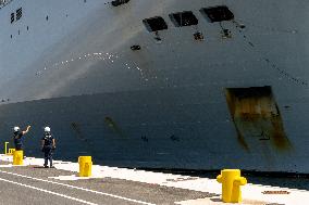 Amphibious Helicopter Carrier (PHA) Tonnerre Returns To Toulon