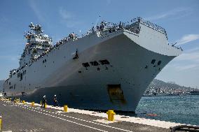 Amphibious Helicopter Carrier (PHA) Tonnerre Returns To Toulon