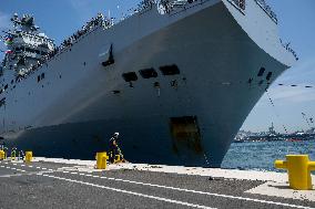 Amphibious Helicopter Carrier (PHA) Tonnerre Returns To Toulon