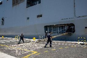 Amphibious Helicopter Carrier (PHA) Tonnerre Returns To Toulon