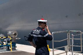 Amphibious Helicopter Carrier (PHA) Tonnerre Returns To Toulon