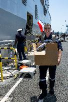 Amphibious Helicopter Carrier (PHA) Tonnerre Returns To Toulon