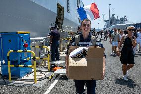 Amphibious Helicopter Carrier (PHA) Tonnerre Returns To Toulon