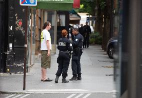 Motorist Rams Into Cafe Leaving One Dead And Several Seriously Hurt - Paris