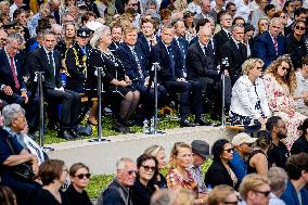 King Willem-Alexander Attends 10th Commemoration Of Flight MH17 - Netherlands