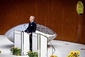 King Willem-Alexander Attends 10th Commemoration Of Flight MH17 - Netherlands