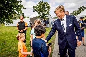 King Willem-Alexander Attends 10th Commemoration Of Flight MH17 - Netherlands