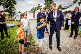 King Willem-Alexander Attends 10th Commemoration Of Flight MH17 - Netherlands