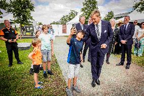 King Willem-Alexander Attends 10th Commemoration Of Flight MH17 - Netherlands