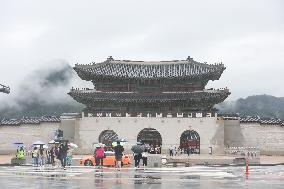 SOUTH KOREA-SEOUL-RAIN