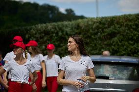 French Rugby 7s Team Hosts Moulin Rouge Dancers - France