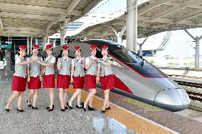 CHINA-SHANDONG-RIZHAO-LANKAO-HIGH-SPEED RAILWAY-OPERATION (CN)