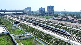 CHINA-SHANDONG-RIZHAO-LANKAO-HIGH-SPEED RAILWAY-OPERATION (CN)