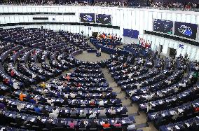 (PhotoFlash)FRANCE-STRASBOURG-EUROPEAN COMMISSION-VON DER LEYEN-PRESIDENT-ELECT