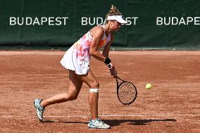 International Tennis match - WTA Hungarian Grand Prix - Round of 16 and Quarter finals