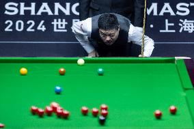 (SP)CHINA-SHANGHAI-SNOOKER-SHANGHAI MASTERS 2024 (CN)