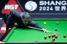 (SP)CHINA-SHANGHAI-SNOOKER-SHANGHAI MASTERS 2024 (CN)