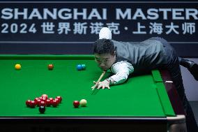 (SP)CHINA-SHANGHAI-SNOOKER-SHANGHAI MASTERS 2024 (CN)