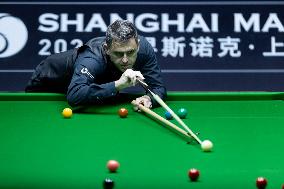 (SP)CHINA-SHANGHAI-SNOOKER-SHANGHAI MASTERS 2024 (CN)