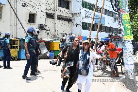 Protest In Dhaka