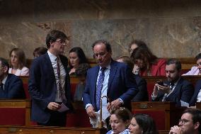 XVIIth legislature at National Assembly - Paris