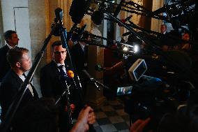 First Session At The National Assembly In Paris