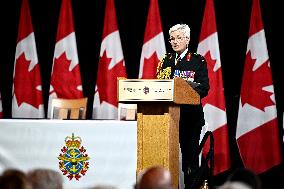 Justin Trudeau At Change Of Command Ceremony - Ottawa