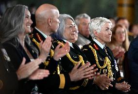 Justin Trudeau At Change Of Command Ceremony - Ottawa