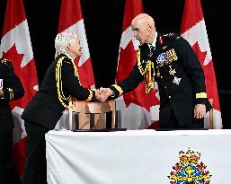 Justin Trudeau At Change Of Command Ceremony - Ottawa