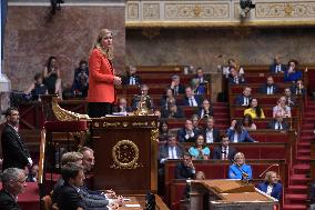 Relected French National Assembly Yael Braun Pivet  - Paris