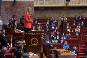 Relected French National Assembly Yael Braun Pivet  - Paris