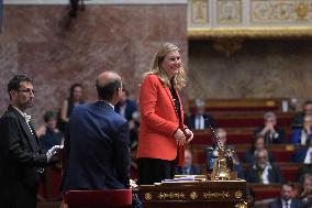 Relected French National Assembly Yael Braun Pivet  - Paris