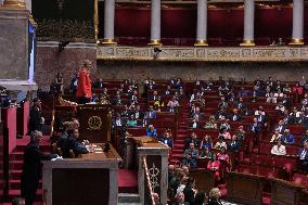 Relected French National Assembly Yael Braun Pivet  - Paris