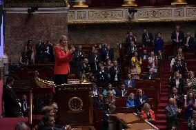 Relected French National Assembly Yael Braun Pivet  - Paris