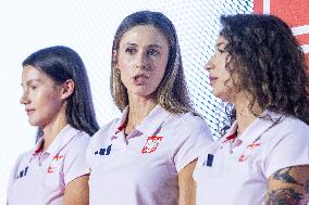 Polish Athletes Take Olympic Oath