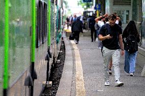 Daily Life In Downtown Brampton, Ontario, Canada, On July 18, 2024.