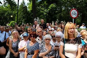 Jerzy Stuhr's Funeral In Krakow