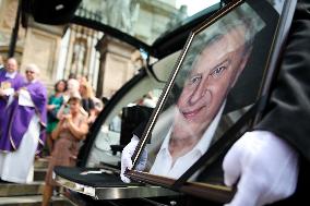 Jerzy Stuhr's Funeral In Krakow