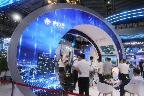 State Grid Booth At 2024 WAIC in Shanghai