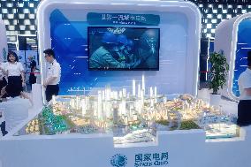 State Grid Booth At 2024 WAIC in Shanghai