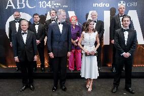 Royals Attend ABC Awards - Madrid