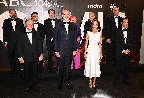 Royals Attend ABC Awards - Madrid