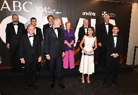 Royals Attend ABC Awards - Madrid