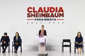 Claudia Sheinbaum Presents Members For Her Government Cabinet