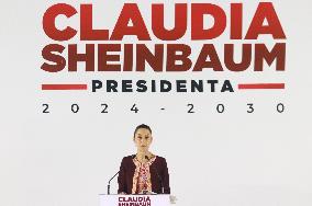 Claudia Sheinbaum Presents Members For Her Government Cabinet