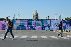 Paris 2024: Atmosphere In Paris A Week Before The Olympics